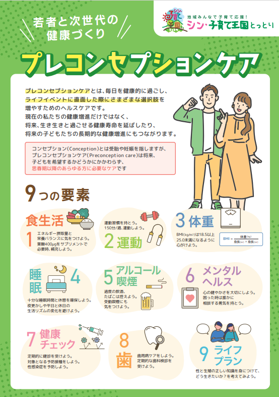 プレコンセプションケア②